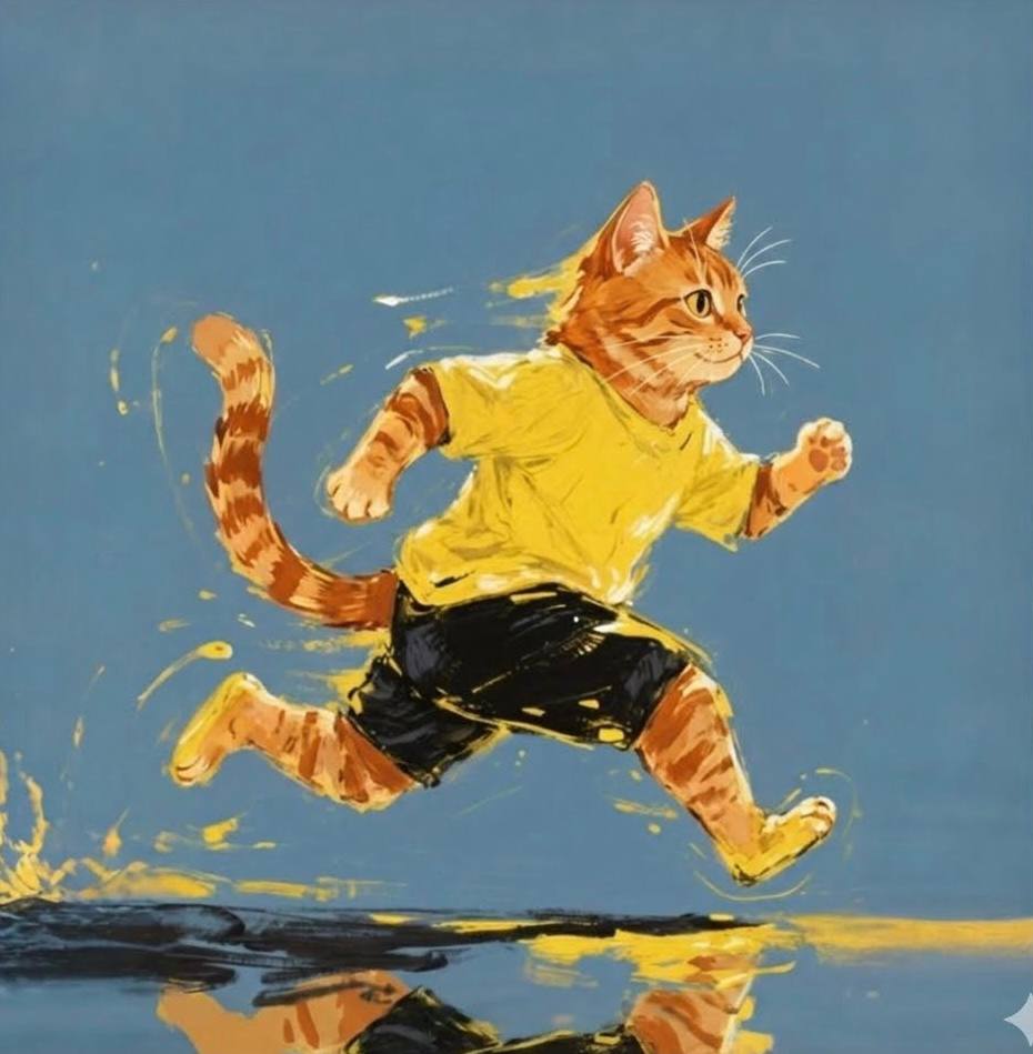 orange-cat-run